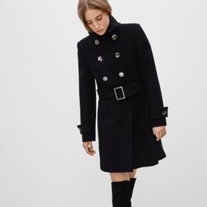 Aritzia Babton Bromley Cashmere and Wool Warm Coat